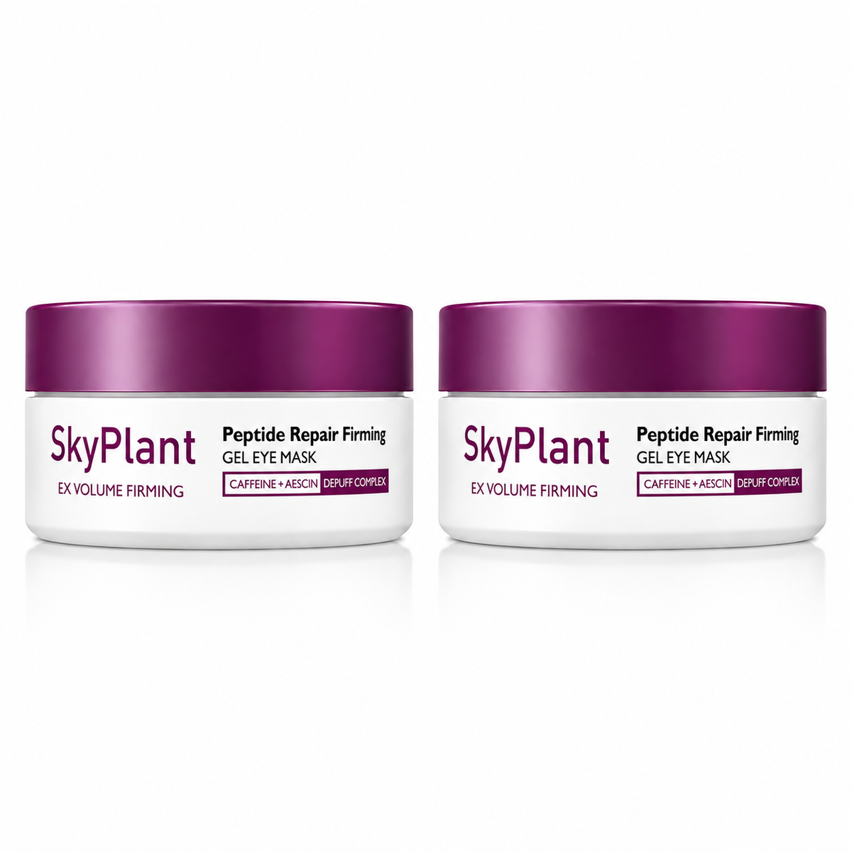 Calcium Volume Under Eye Patches for Puffy Eyes & Dark Circles, Hydrogel Eye Mask for Wrinkles, Fine Lines & Sagging Skin