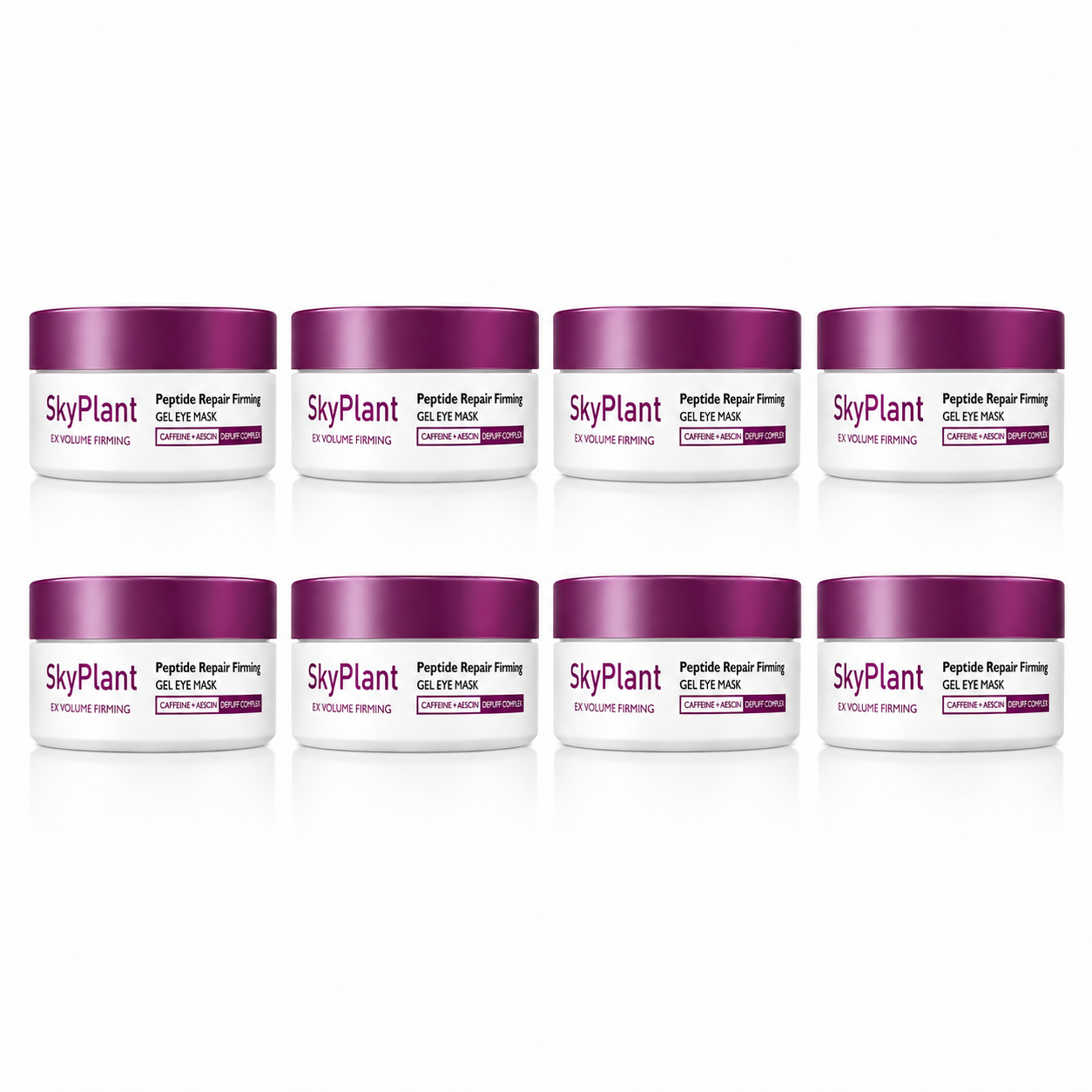 Calcium Volume Under Eye Patches for Puffy Eyes & Dark Circles, Hydrogel Eye Mask for Wrinkles, Fine Lines & Sagging Skin
