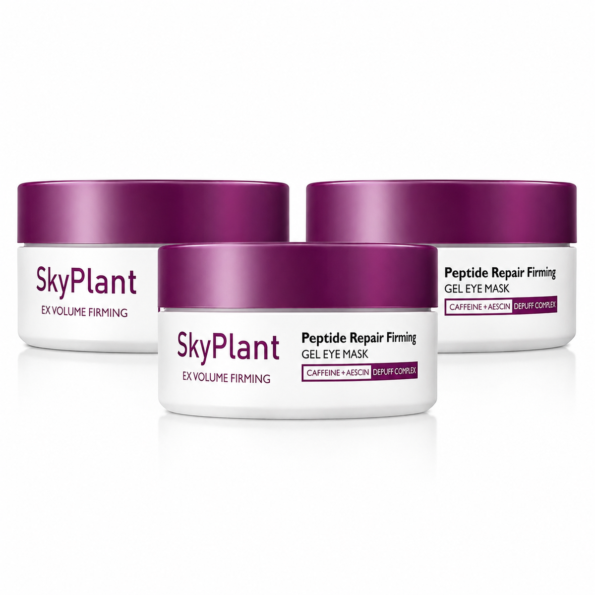 Calcium Volume Under Eye Patches for Puffy Eyes & Dark Circles, Hydrogel Eye Mask for Wrinkles, Fine Lines & Sagging Skin