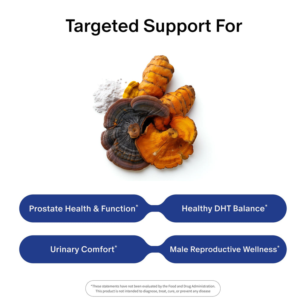 Healthora Prostate Health Supplements for Men, 90 Vegan Capsules