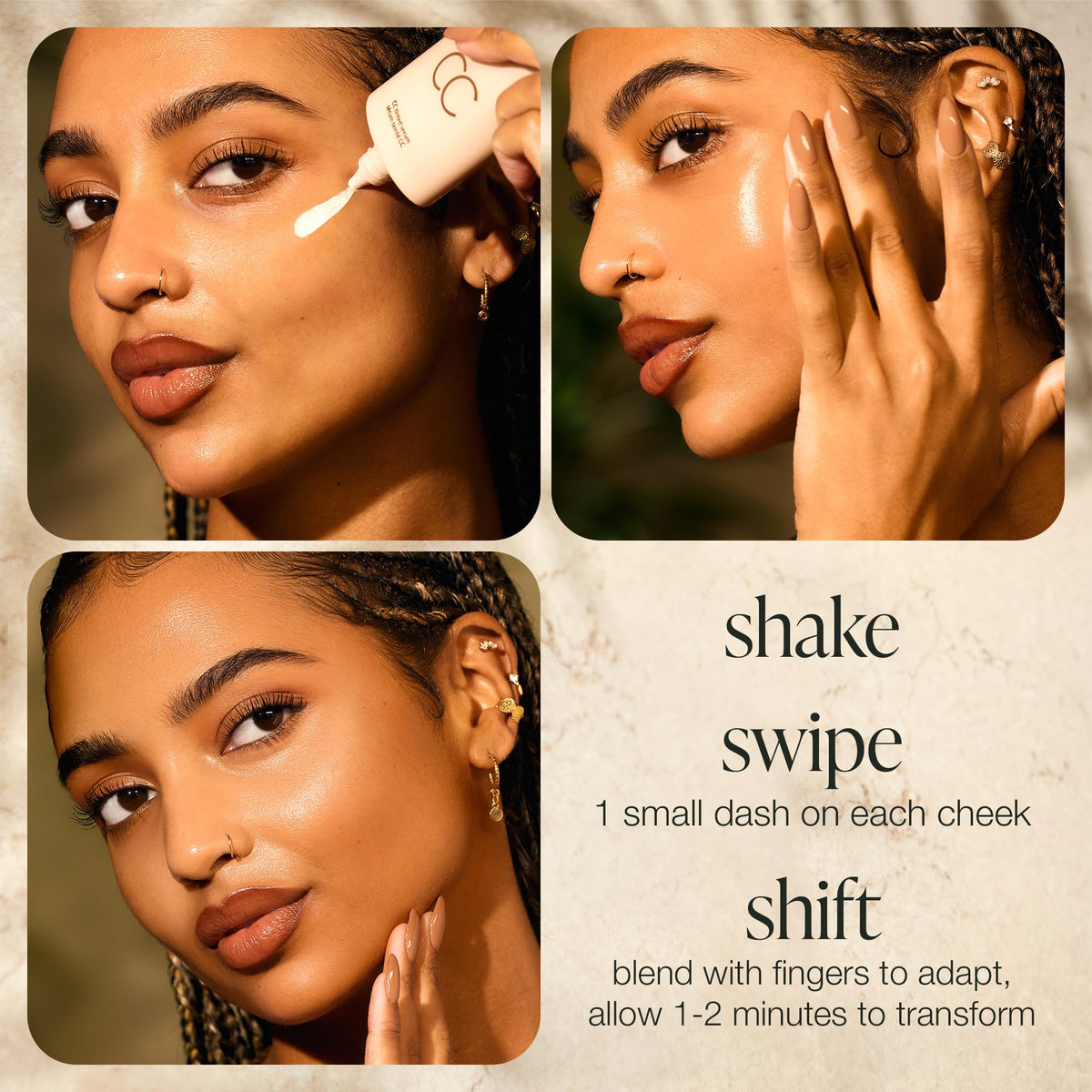 Color-Correcting Tinted Serum with Color-Changing Shade-Matching Adaptisphere Technology, Lightweight Coverage, No-Makeup Makeup, Waterproof, 16HR Wear, vegan & cruelty-free